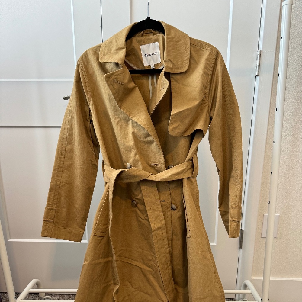 NWOT Madewell Signature Trench